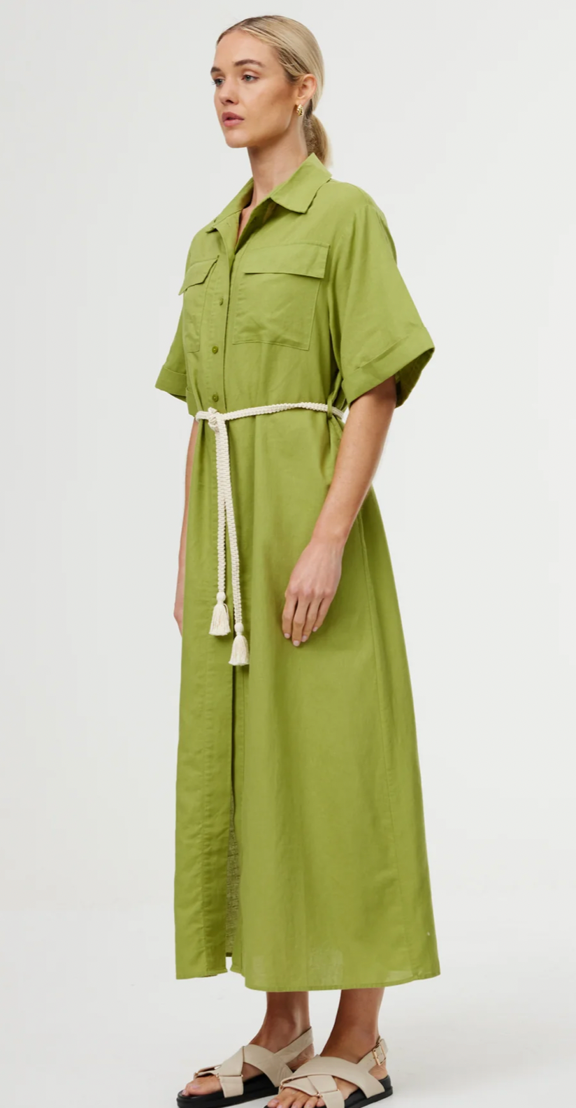 Emelia Dress- Kiwi