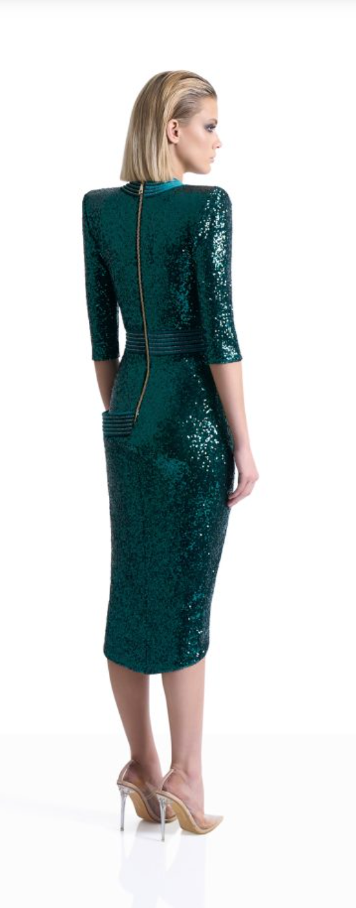 Eyes of Horus- Sequin Dress Zhivago