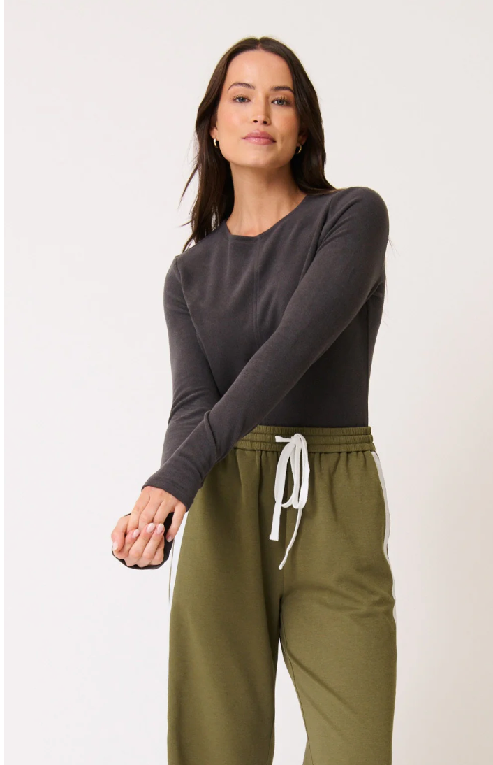 Aspyn Top - Charcoal