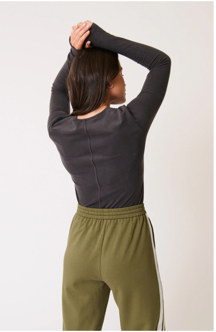 Aspyn Top - Charcoal