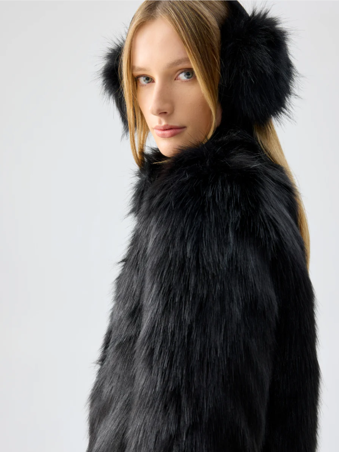 Fur Delish Jacket - Black