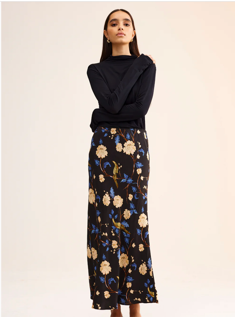 Leah Skirt - Night Garden