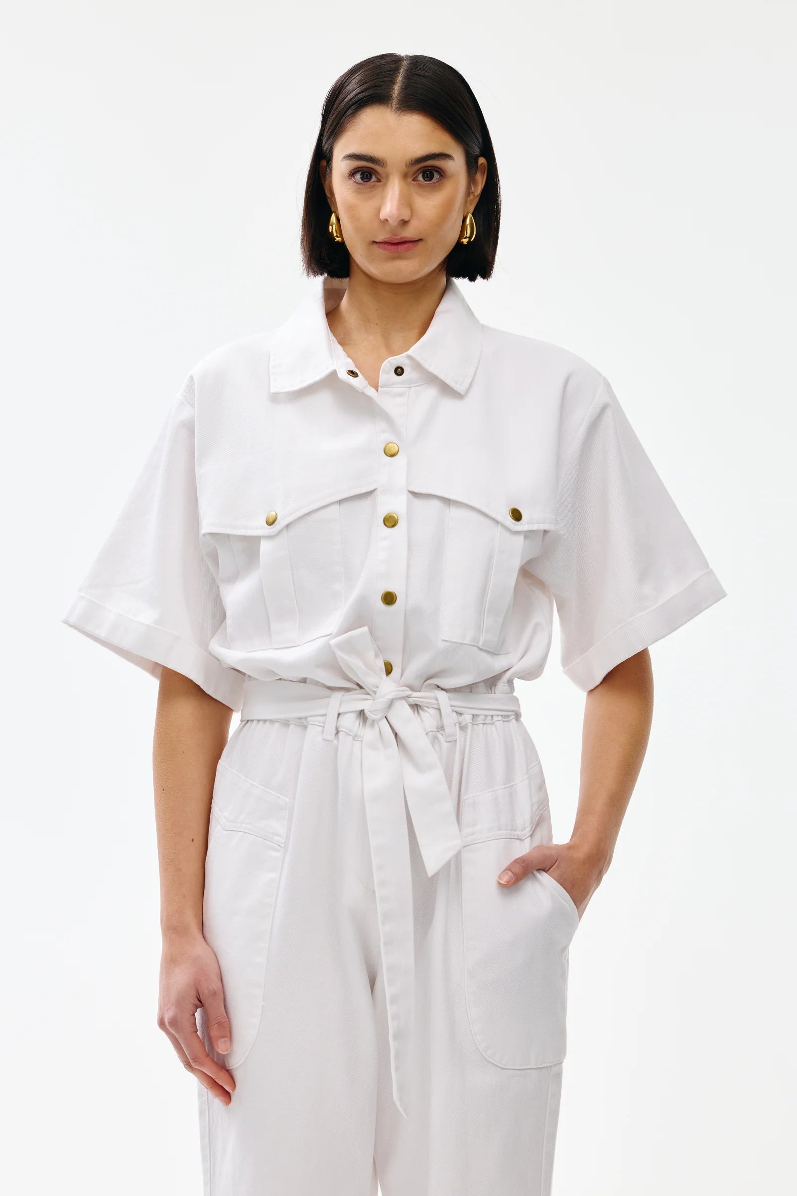 Bailey Jumpsuit - White