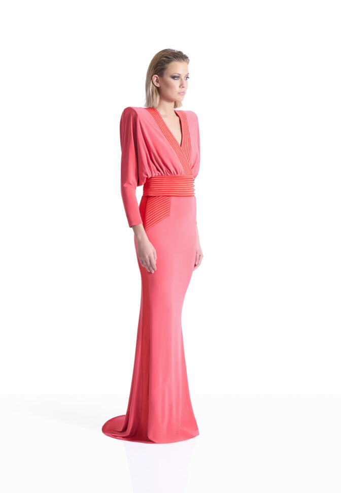 IM HER MAN gown- Paprika Zhivago
