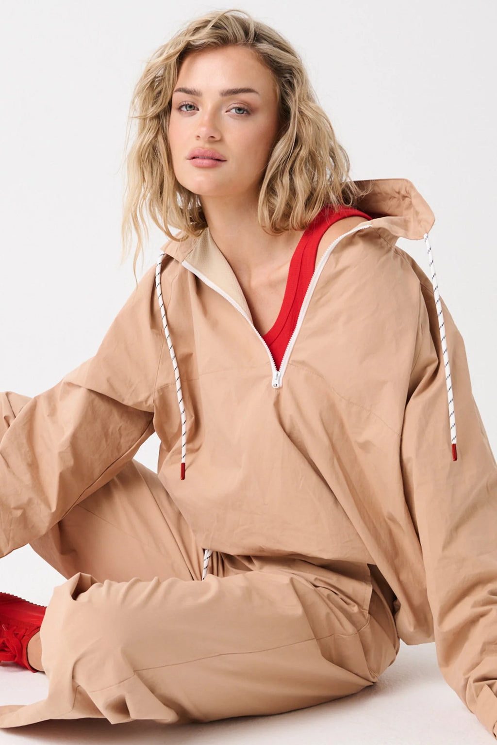 Xena Pullover- Tan