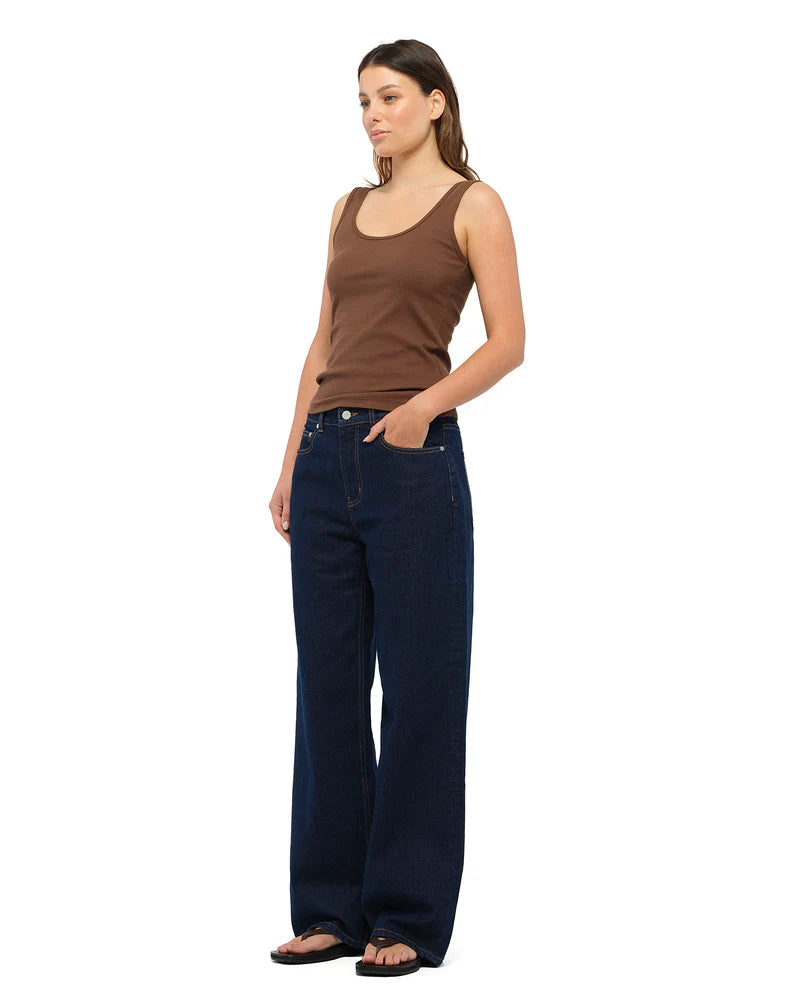 Pia Tank - Brown