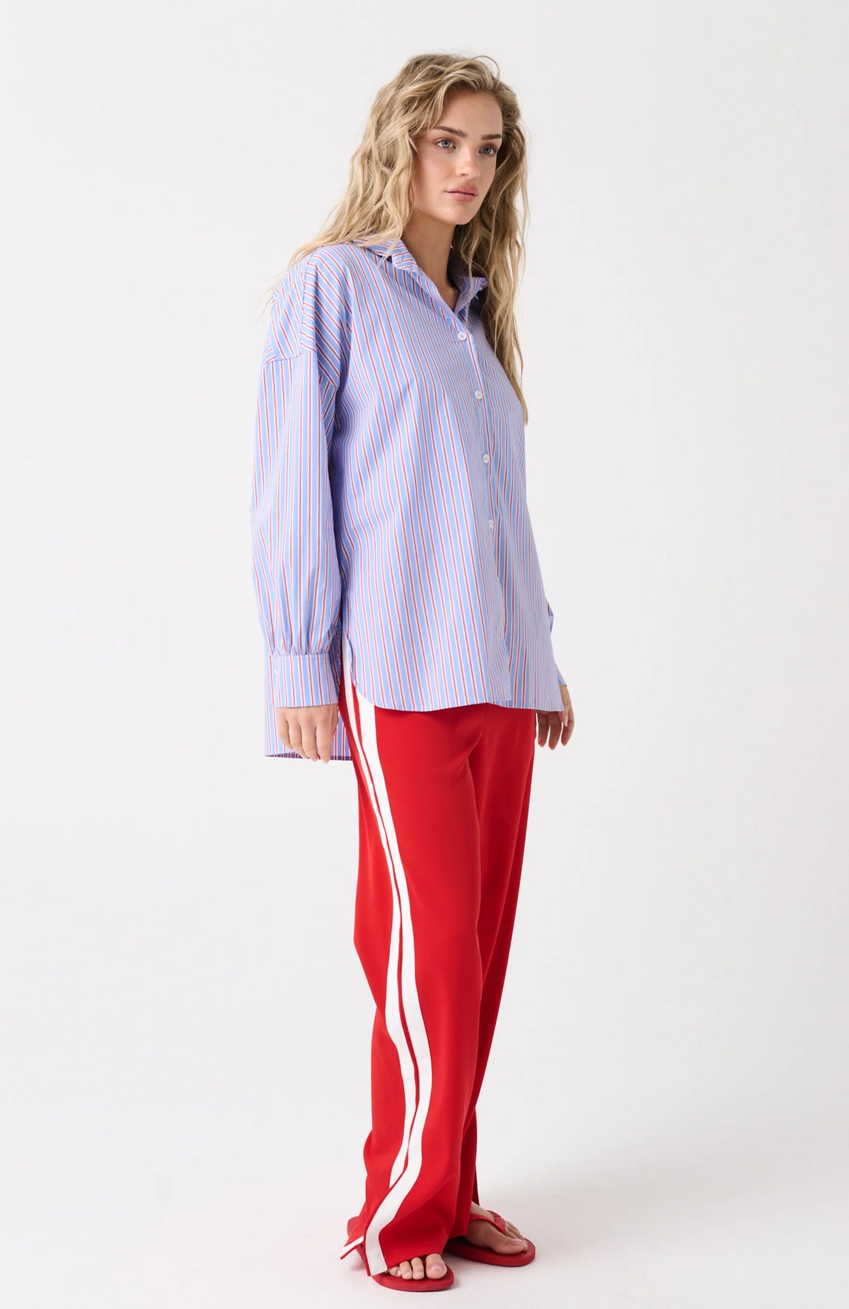 Freya Pant- Scarlet