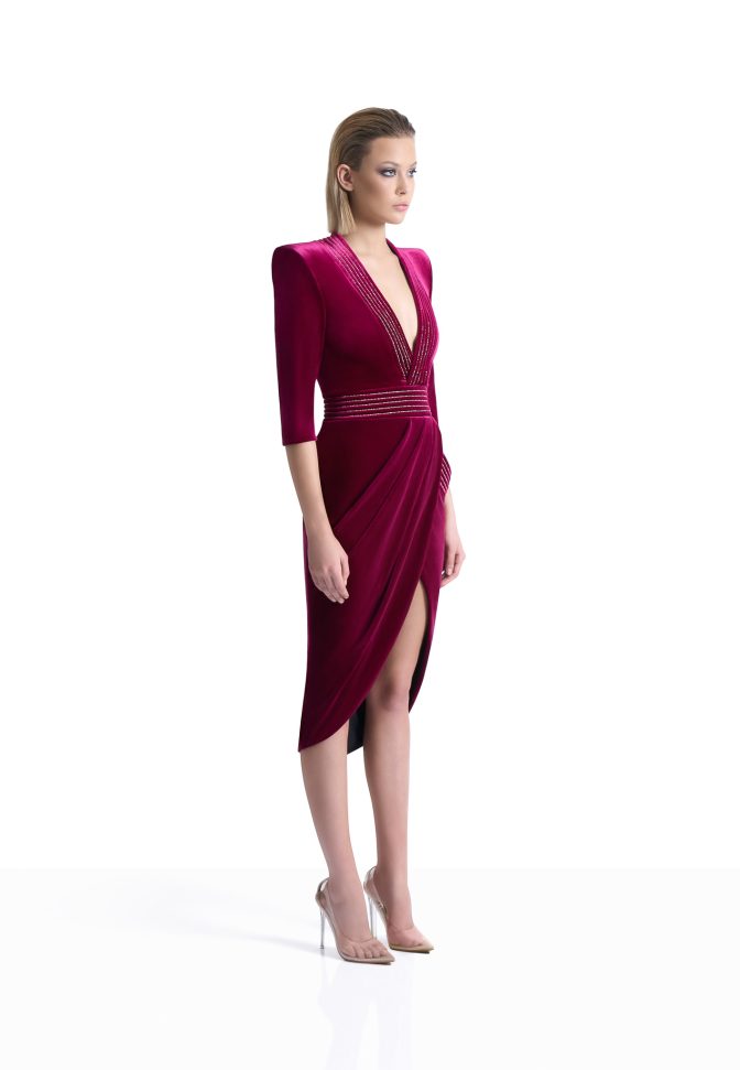 Eye Of Horus- Velvet Dress Zhivago