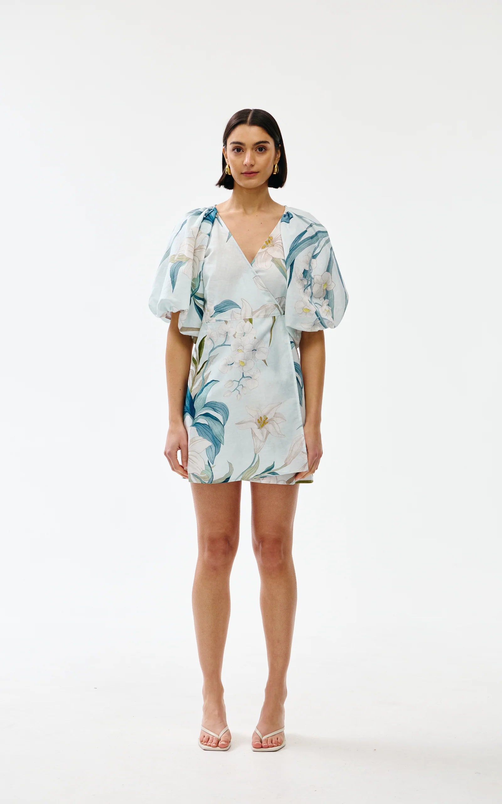 Lailah Wrap Dress - Portofino