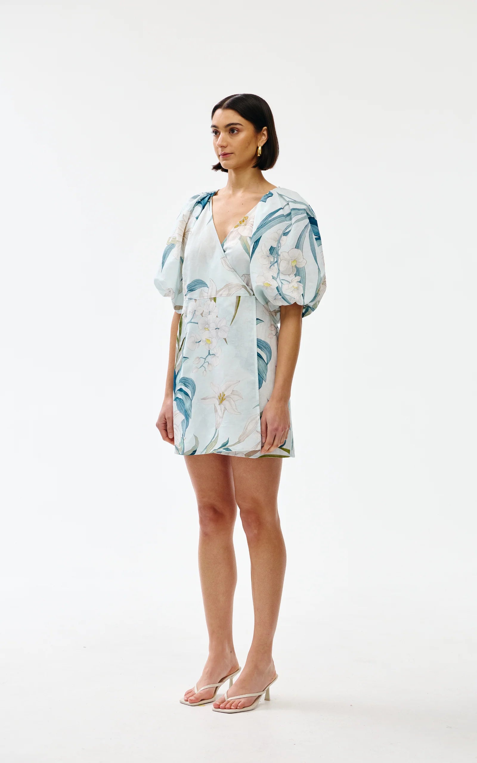 Lailah Wrap Dress - Portofino