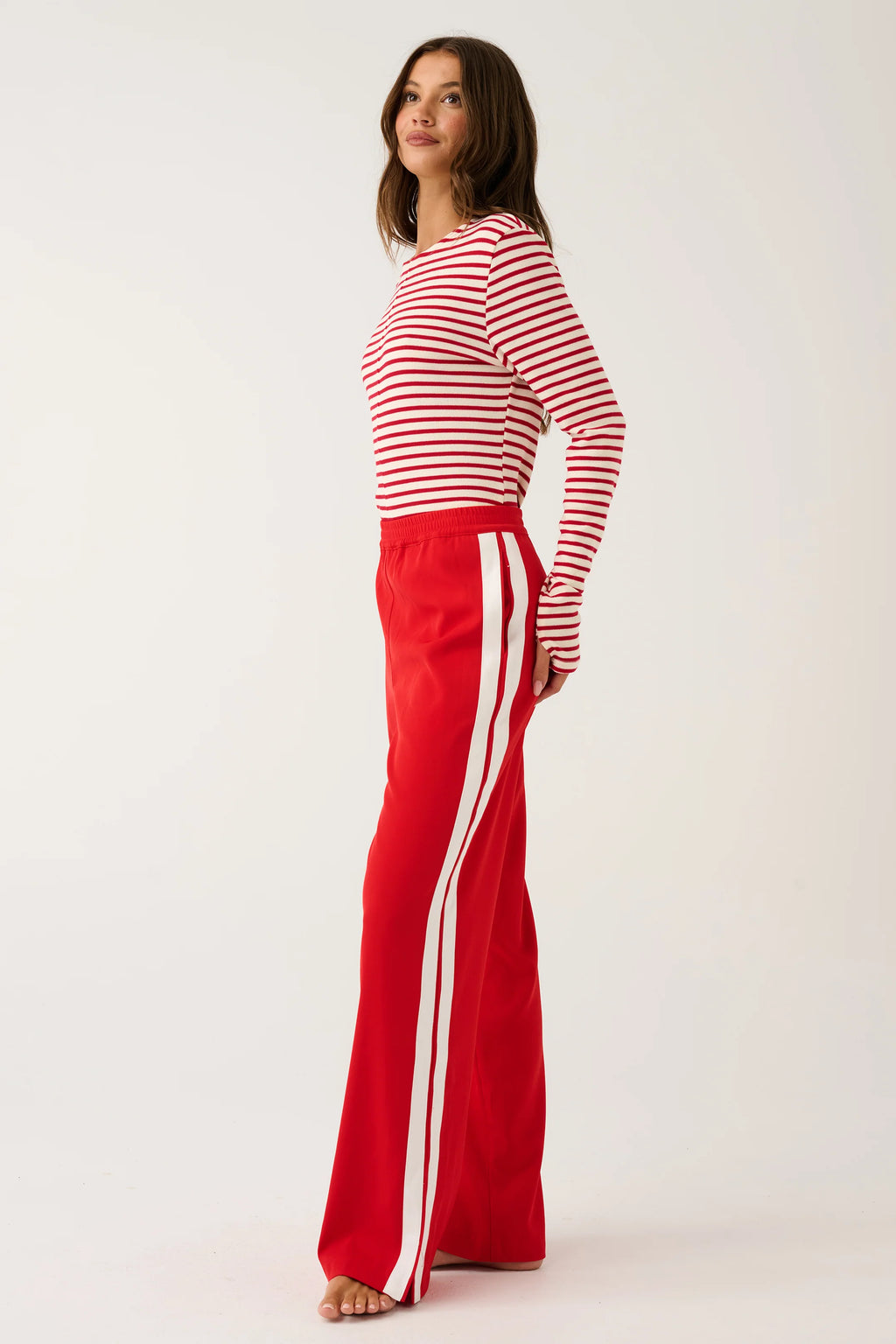 Freya Pant- Scarlet