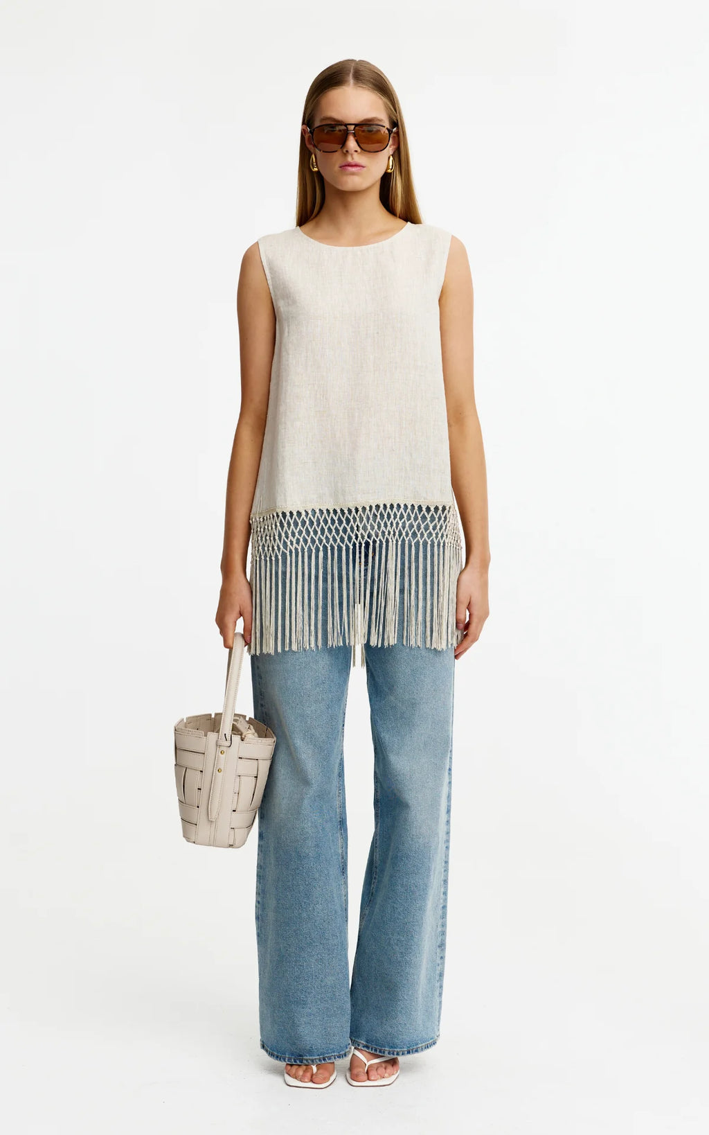 Gala Top- Stone