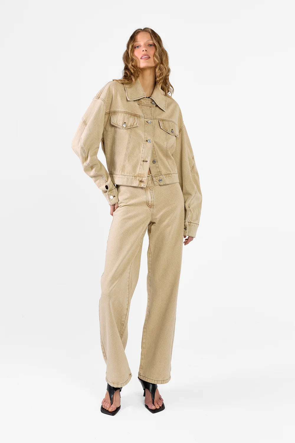 Carmen Jacket- Sand