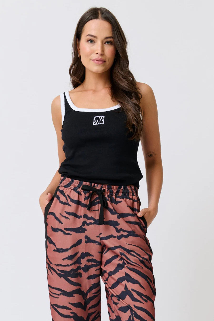 Tarrah Tank - Black