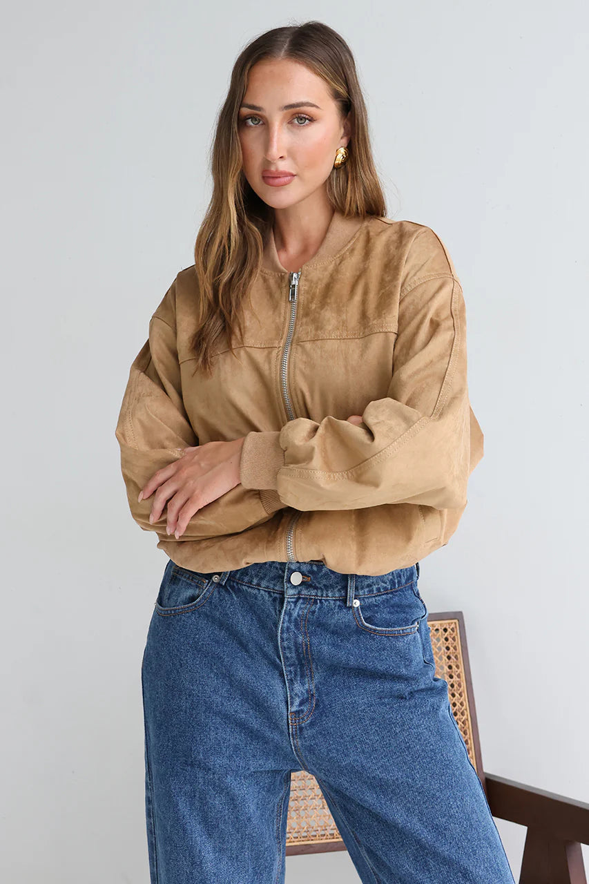 Deserae Jacket - Tan