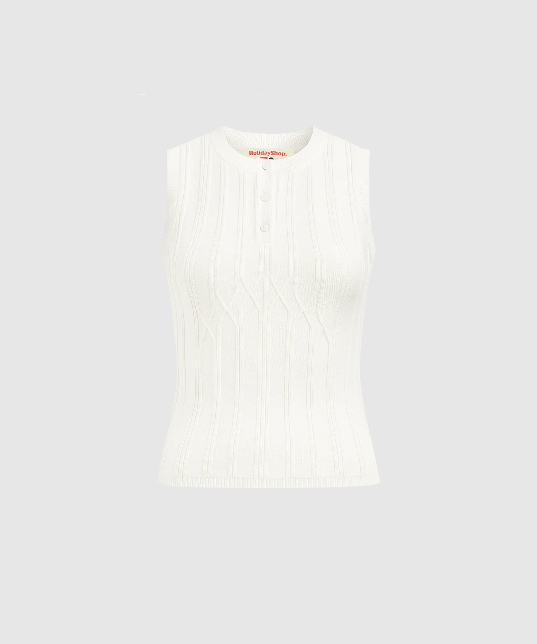 Buttoned Tank