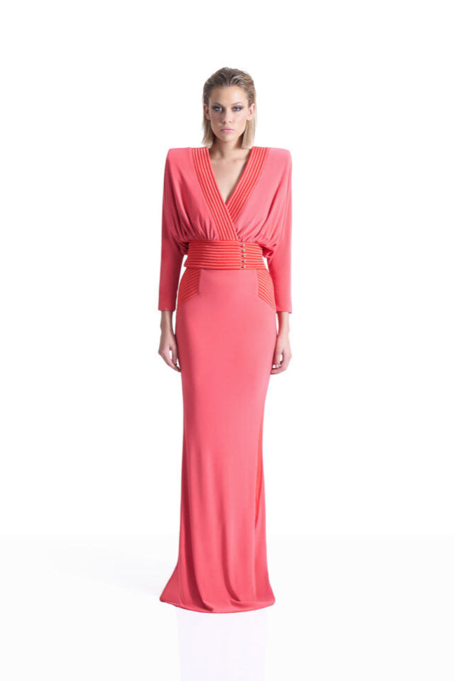 IM HER MAN gown- Paprika Zhivago