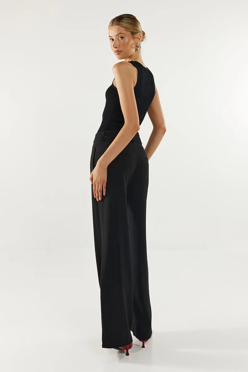 Jeanie Knit Top - Black