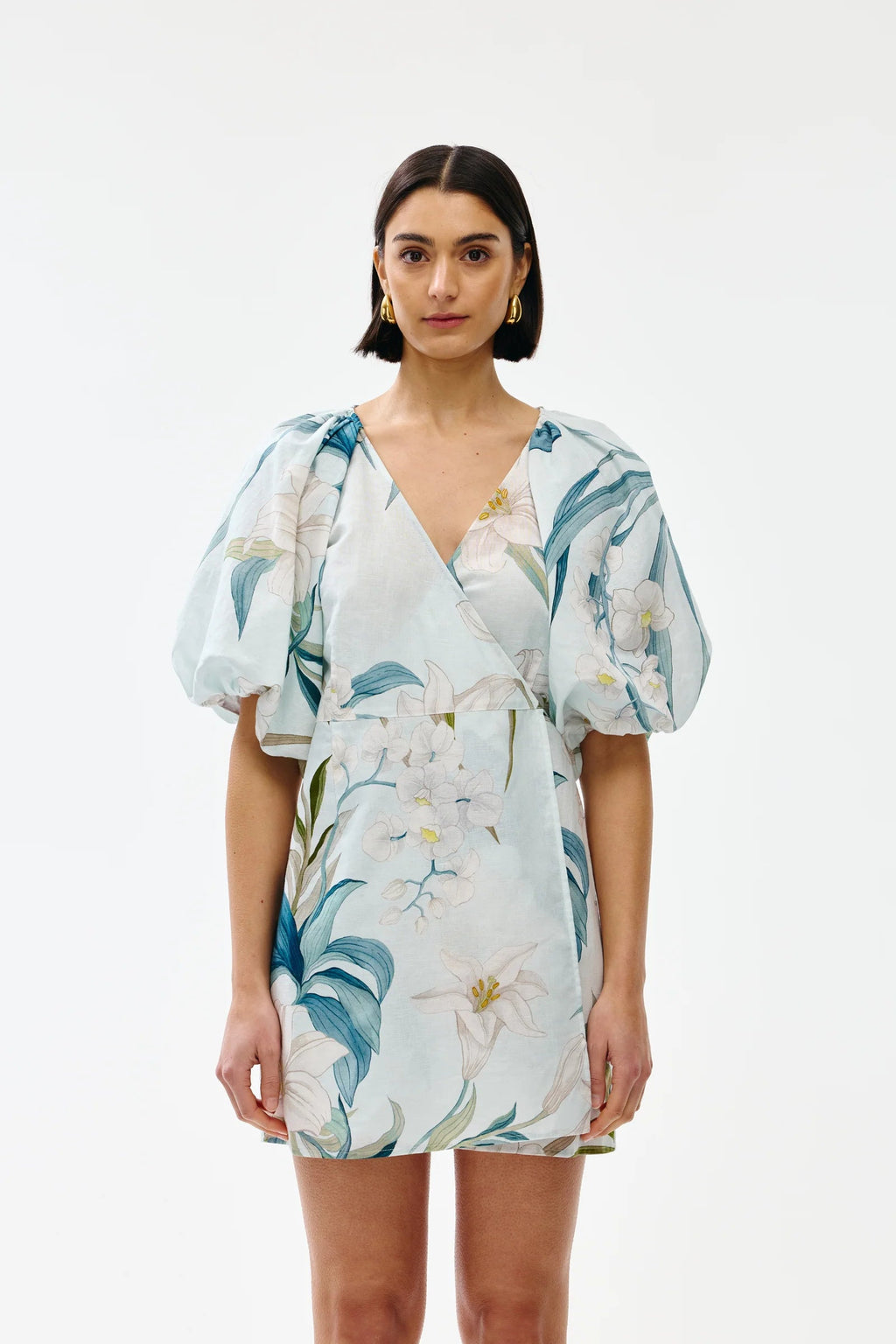 Lailah Wrap Dress - Portofino