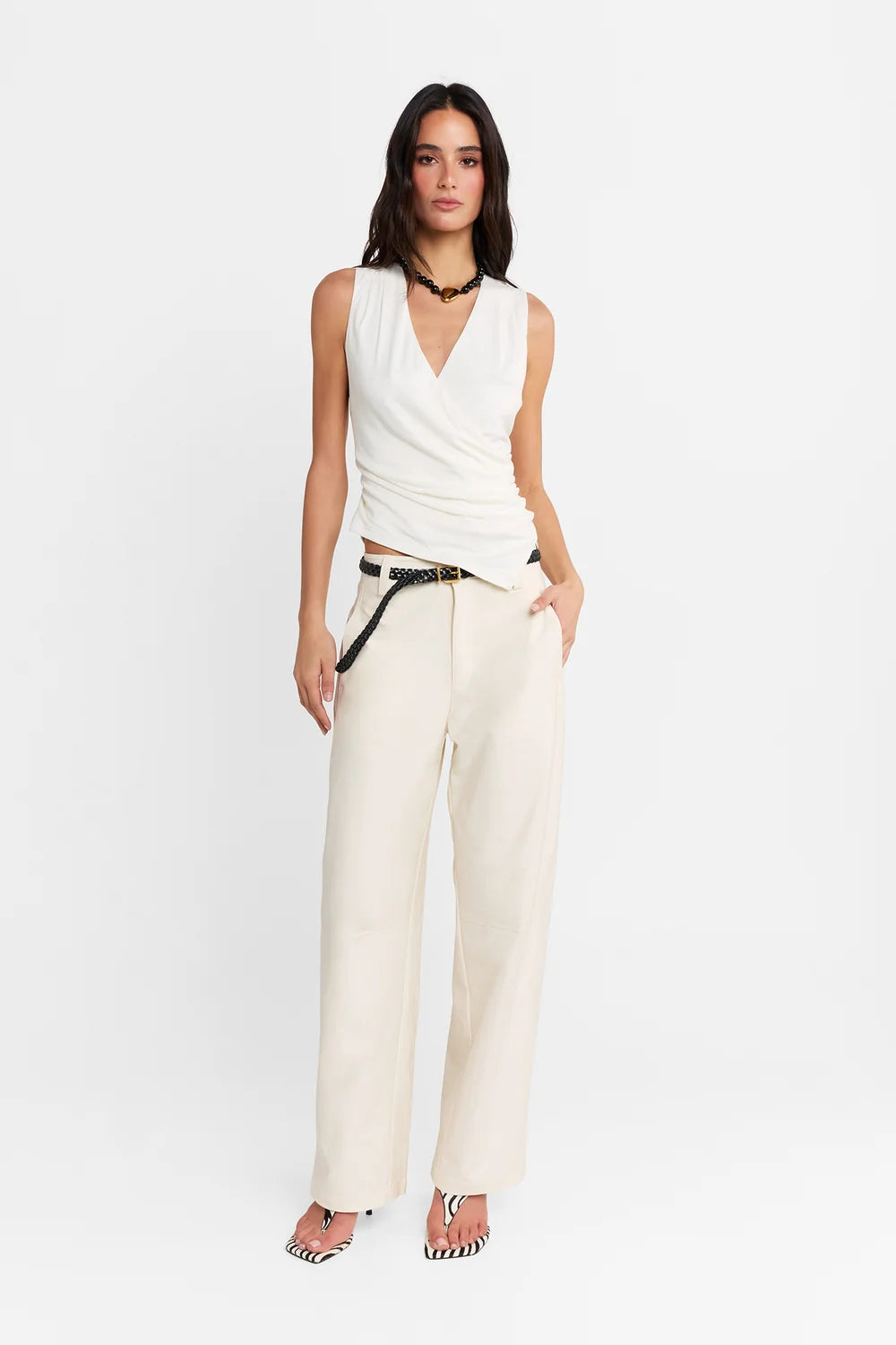 Maverick Pants- Ivory