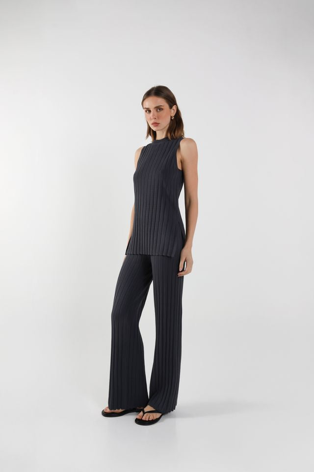 Sweeney Knit Tank - Slate
