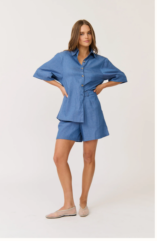 Macey Short- Chambray