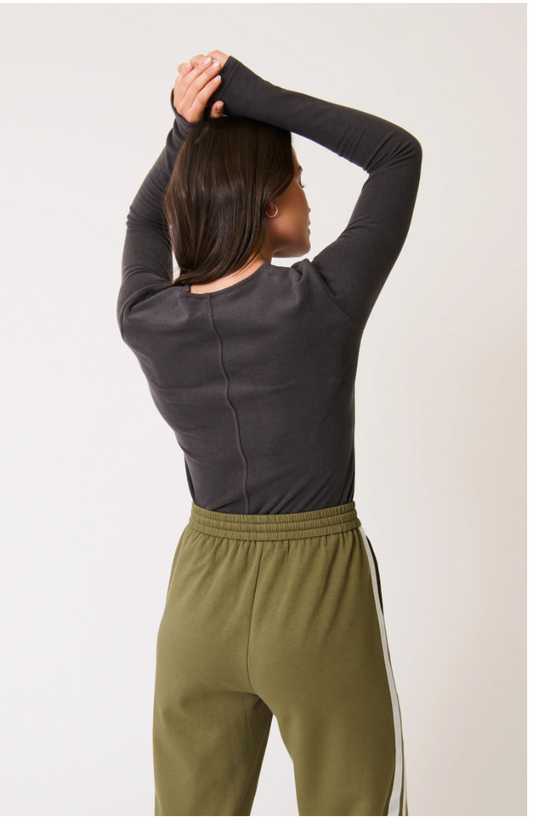 Aspyn Top - Charcoal