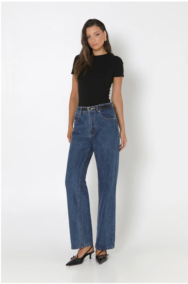Tammy Baby Tee - Black