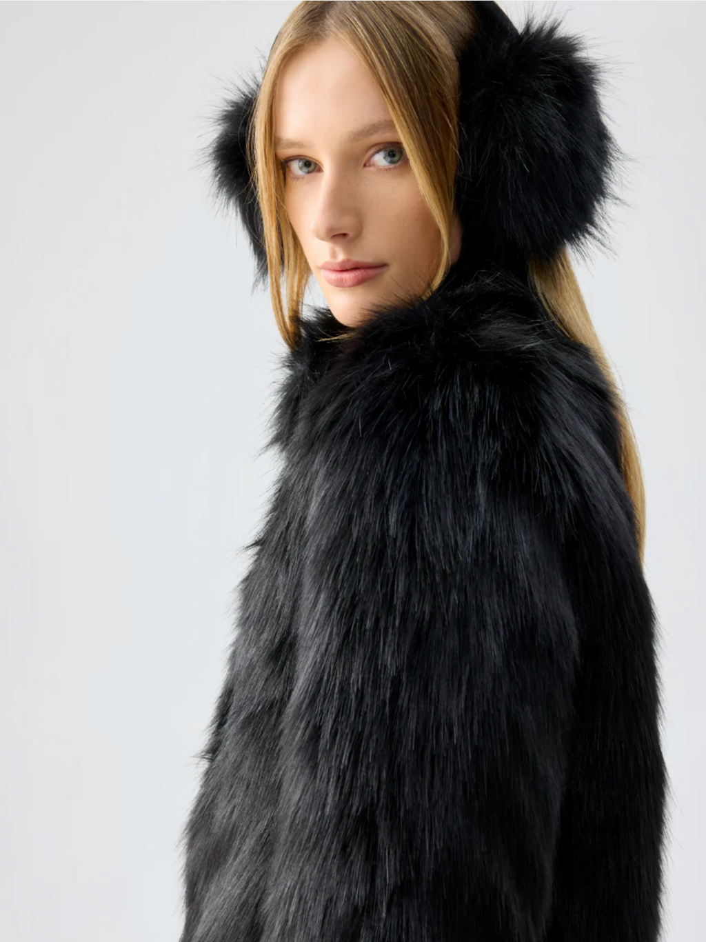 Fur Delish Jacket - Black