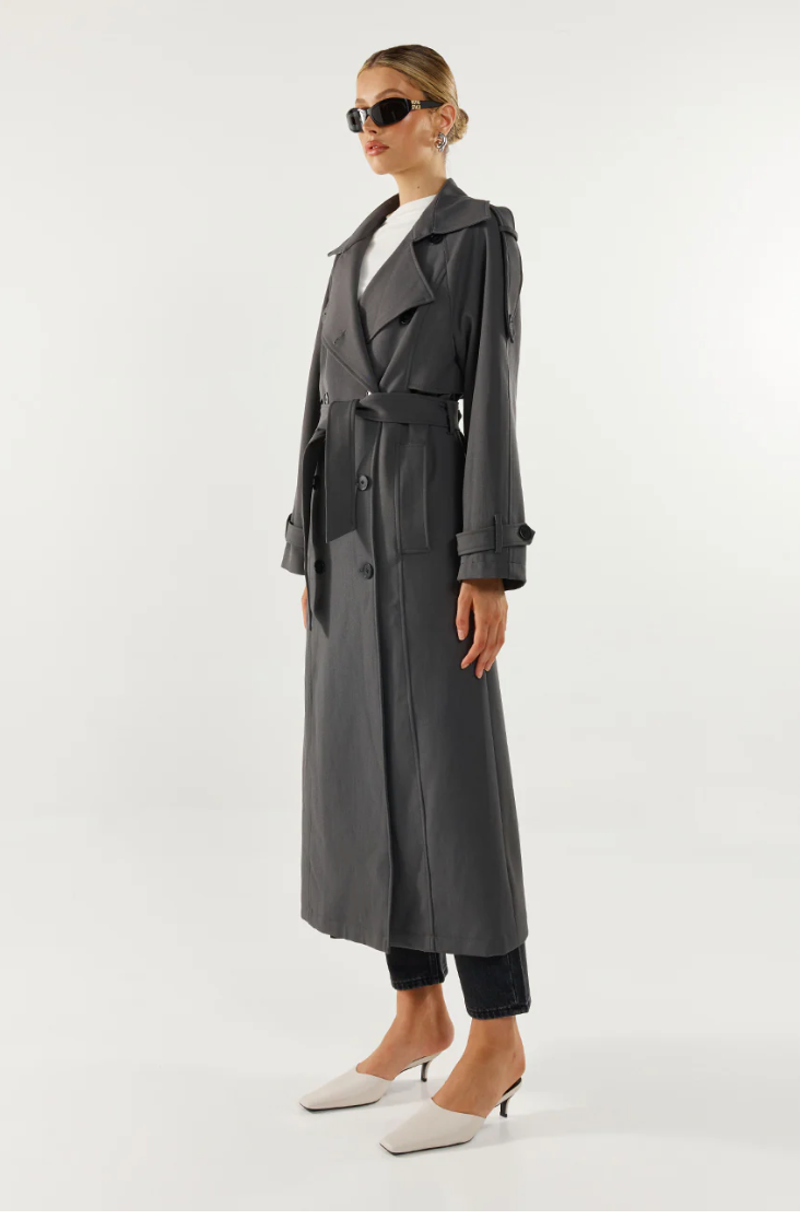 Rhodes Trench - Charcoal