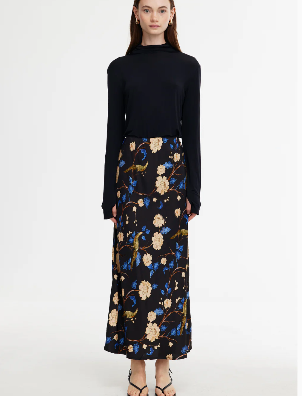 Leah Skirt - Night Garden