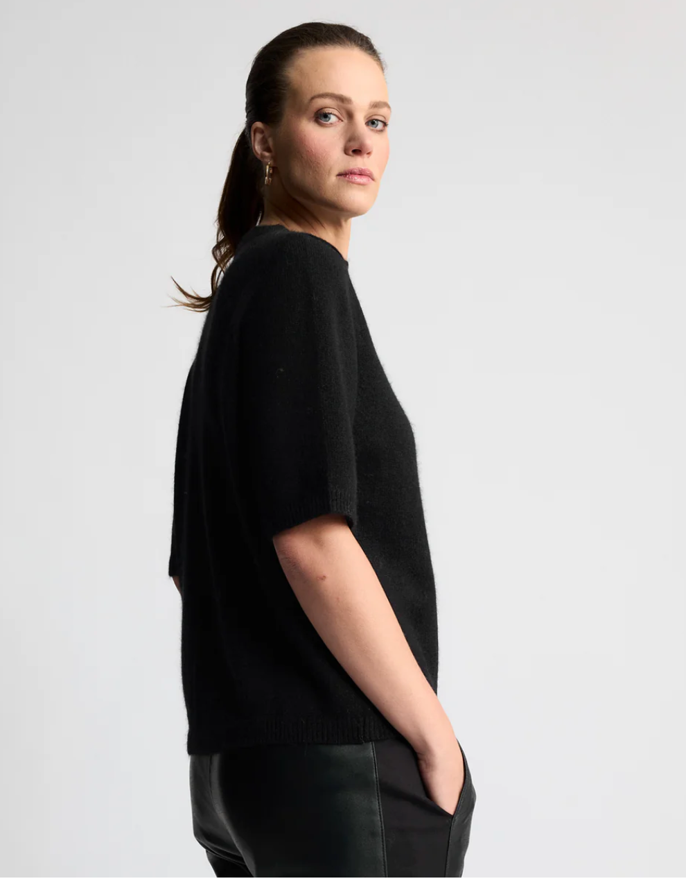 Chloe Knit - Jet Black