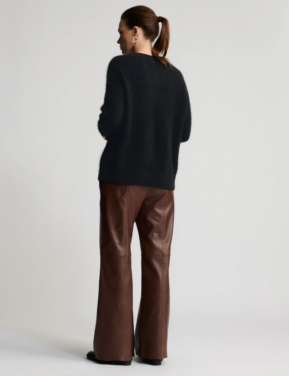 Smithton Cardigan - Jet Black
