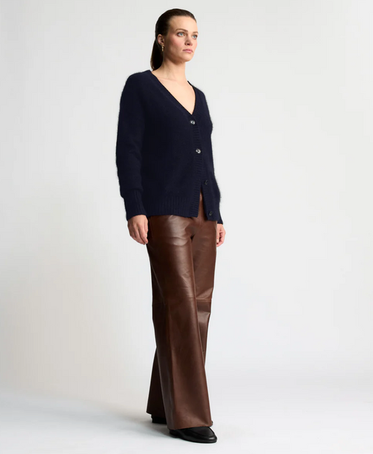 Smithton Cardigan - Jet Black