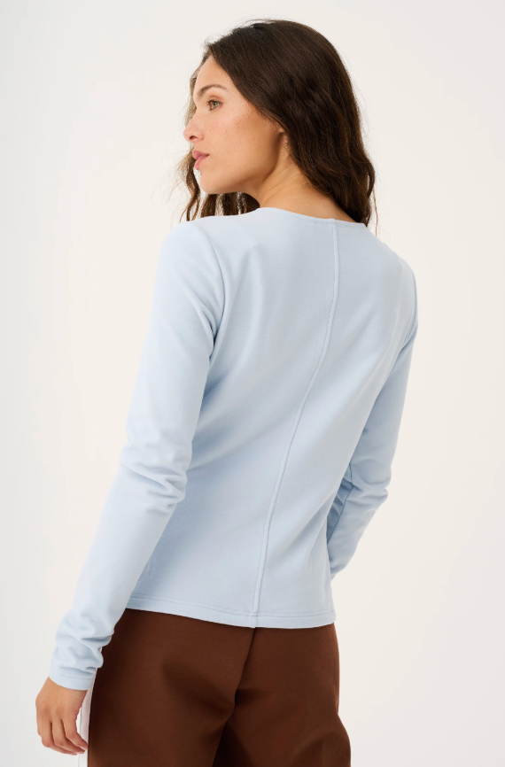 Aspyn Top- Ice Blue