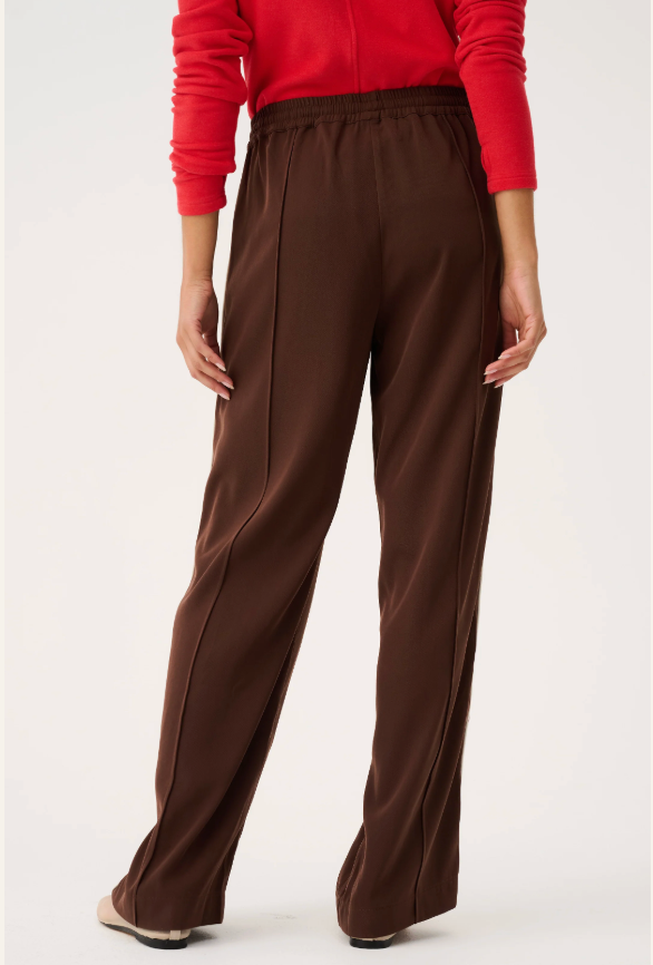 Dusty Pant- Truffle/Red