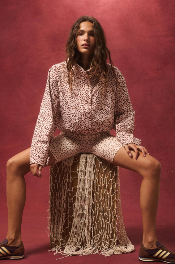 Beau Spray Jacket- Ocelot