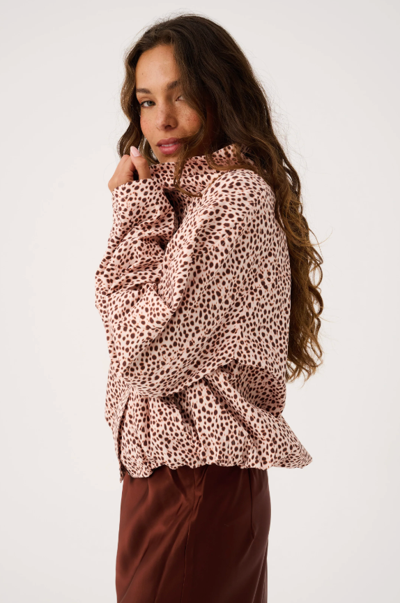 Beau Spray Jacket- Ocelot