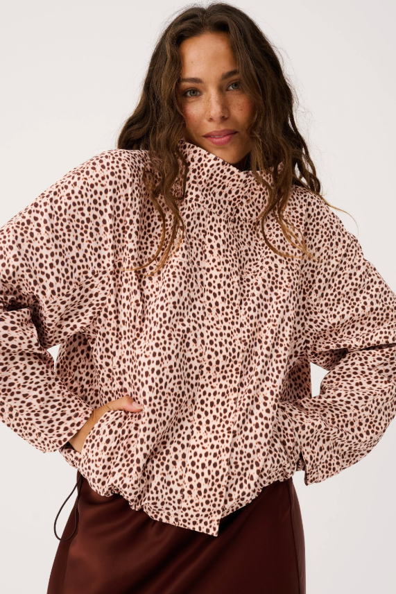 Beau Spray Jacket- Ocelot