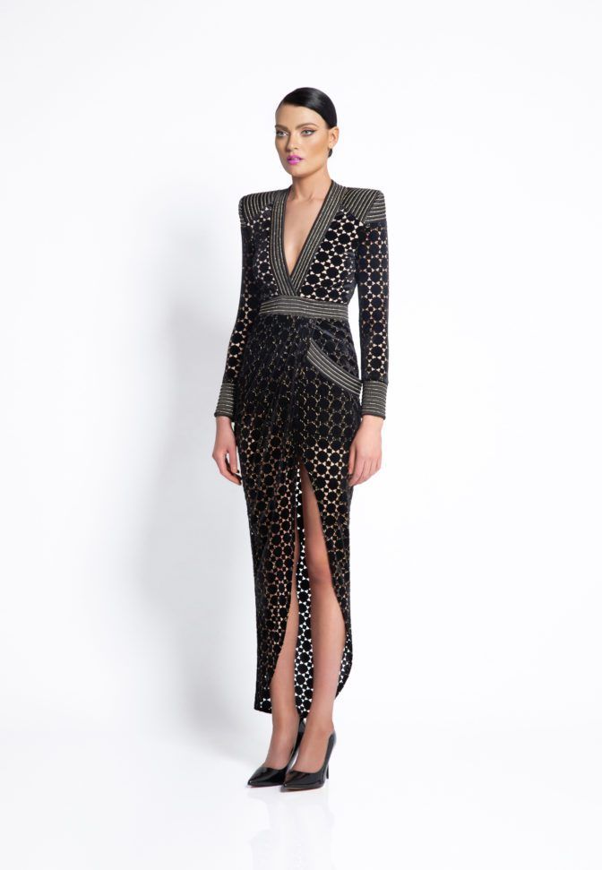Shadow Lounge Gown