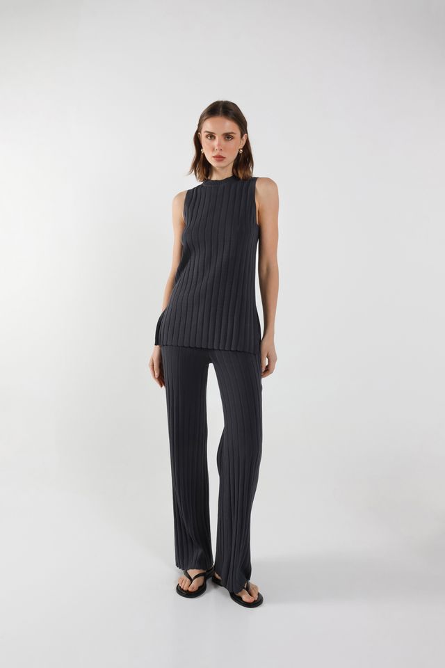 Sweeney Knit Tank - Slate