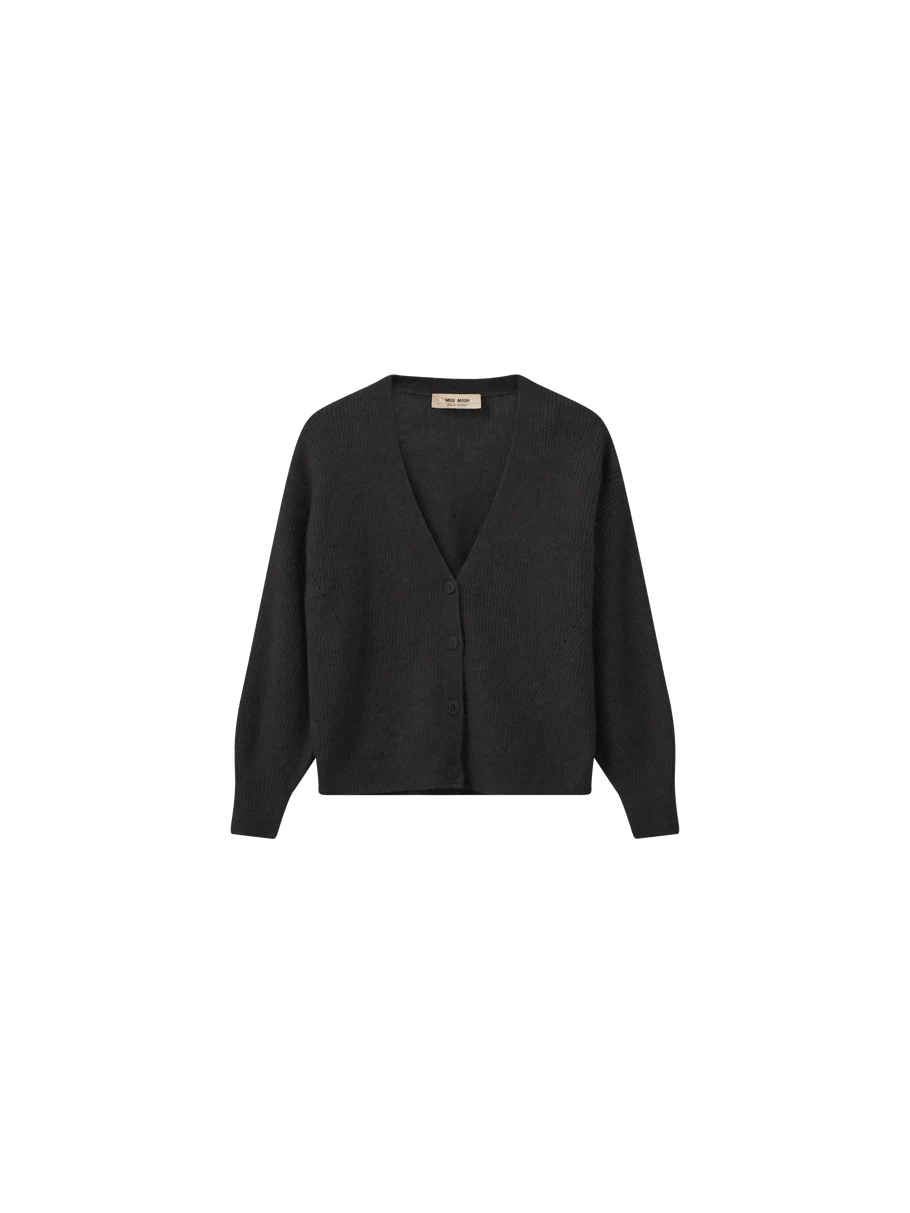 Thora V Neck Knit - Black