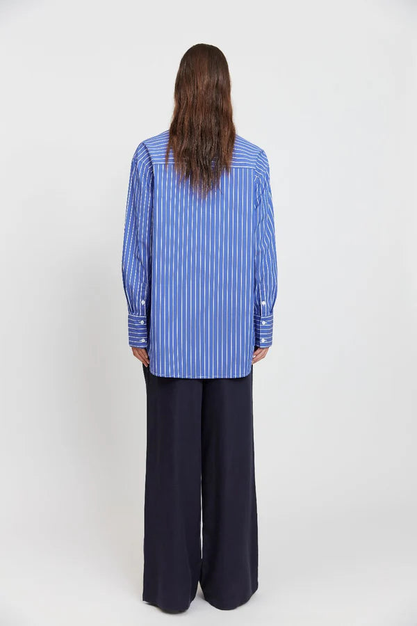 Florence Shirt - Blue/White