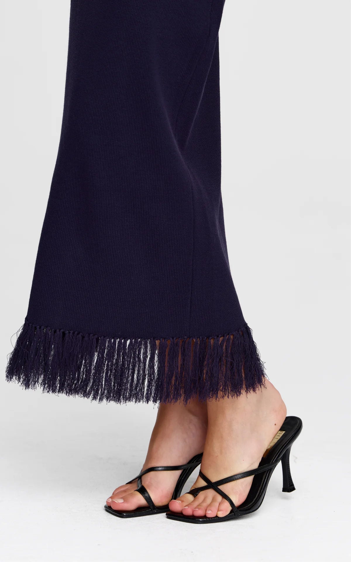 Marigold Knit Skirt- Midnight