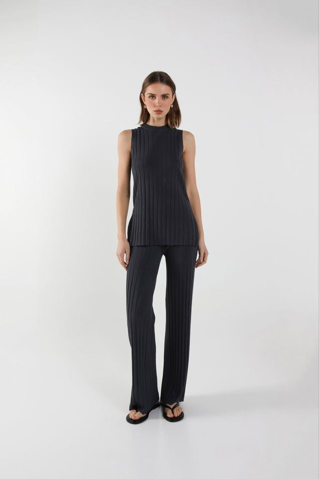 Sweeney Knit Tank - Slate