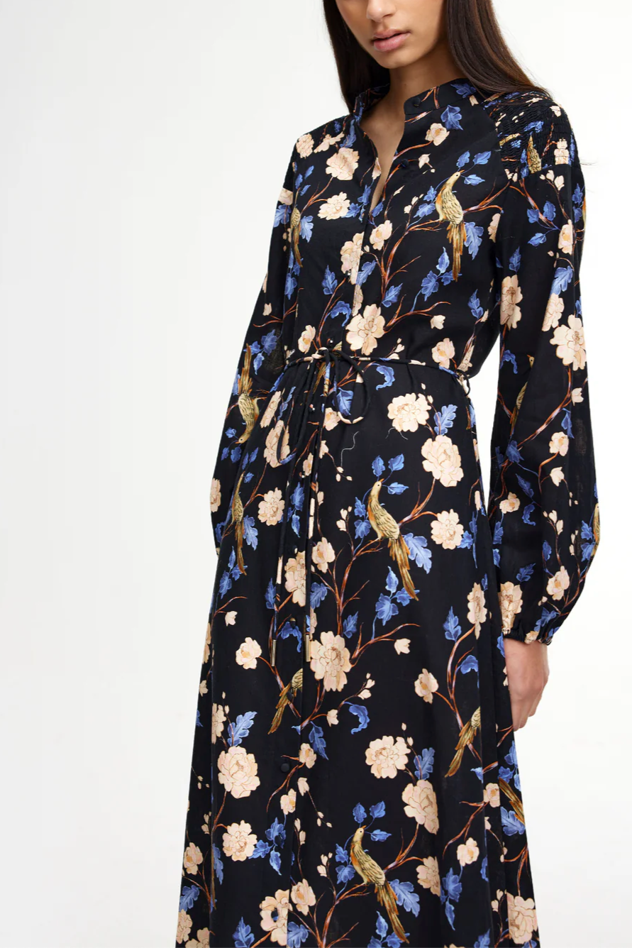 Posey Dress - Night Garden