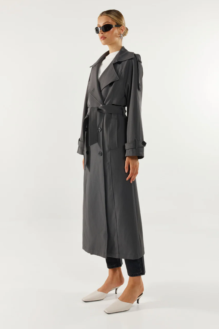 Rhodes Trench - Charcoal