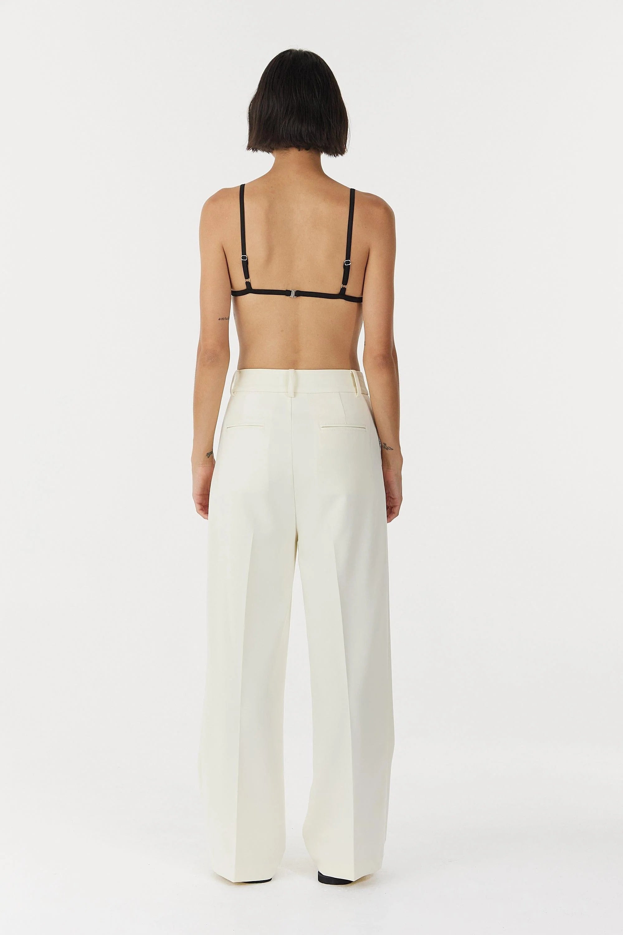 Skyline Tailored Trousers - Warm White