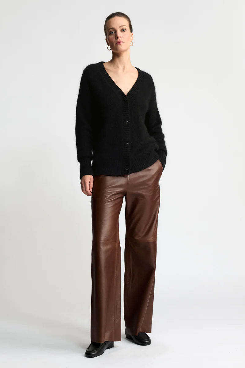 Smithton Cardigan - Jet Black