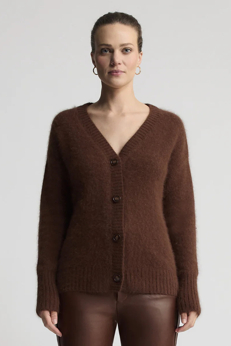 Smithton Cardigan - Espresso